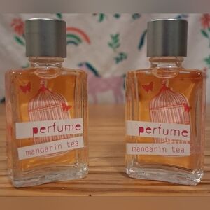 Lot Of 2 Discontinued Y2K Love & Toast Mandarin Tea Perfume Parfum .33ml Each